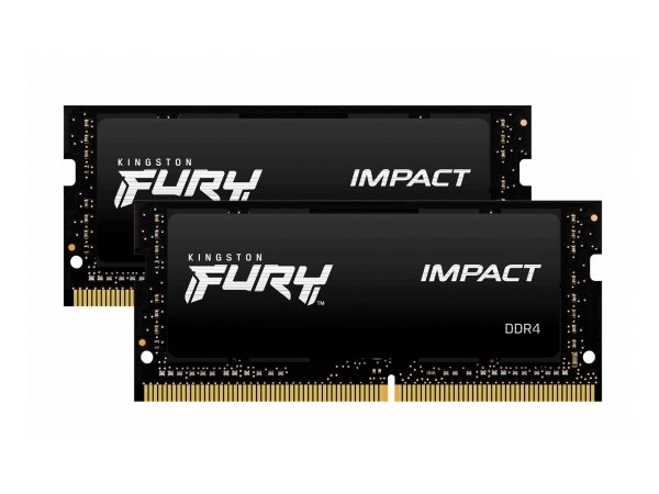 Kingston FURY Impact 16GB (2x8GB) DDR4-3200 SODIMM Kit – KF432S20IBK2/16