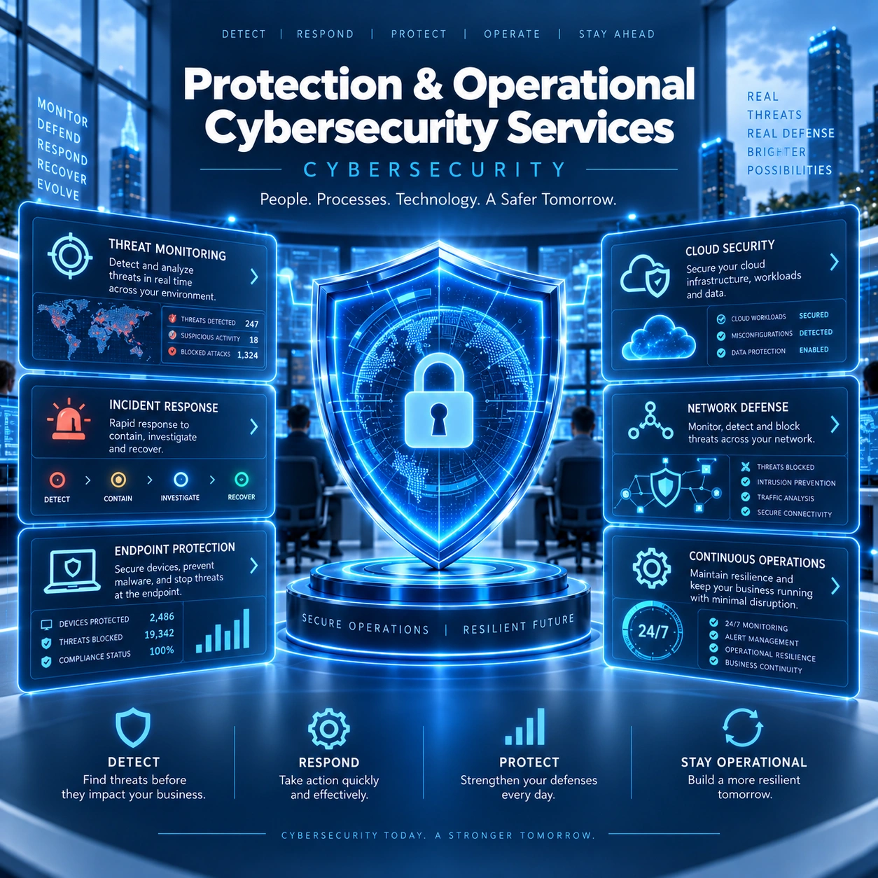 Protection & Operational Cybersecurity Services