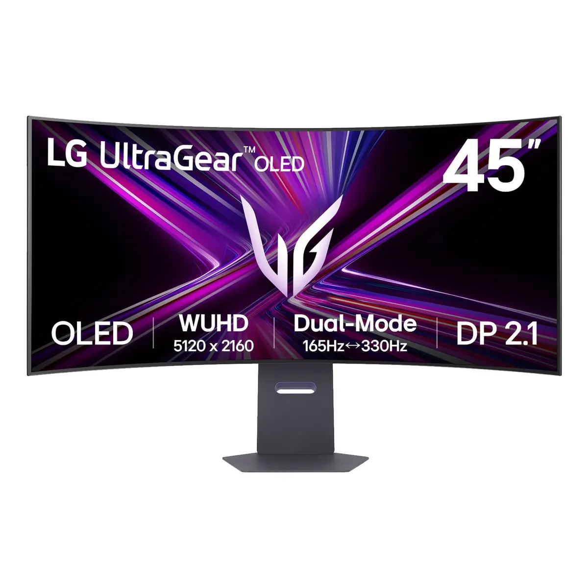 LG 45GX950A-B – LG 45IN 45GX950A ULTRAGEAR OLED 5K2K WUHD 165HZ OR WFHD DUAL MODE 330HZ 0.03MS G