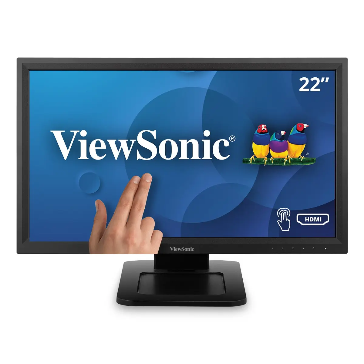 ViewSonic 22-inch Single Point Resistive Touch Monitor With USB, HDMI, Dvi And Vga – TD2211